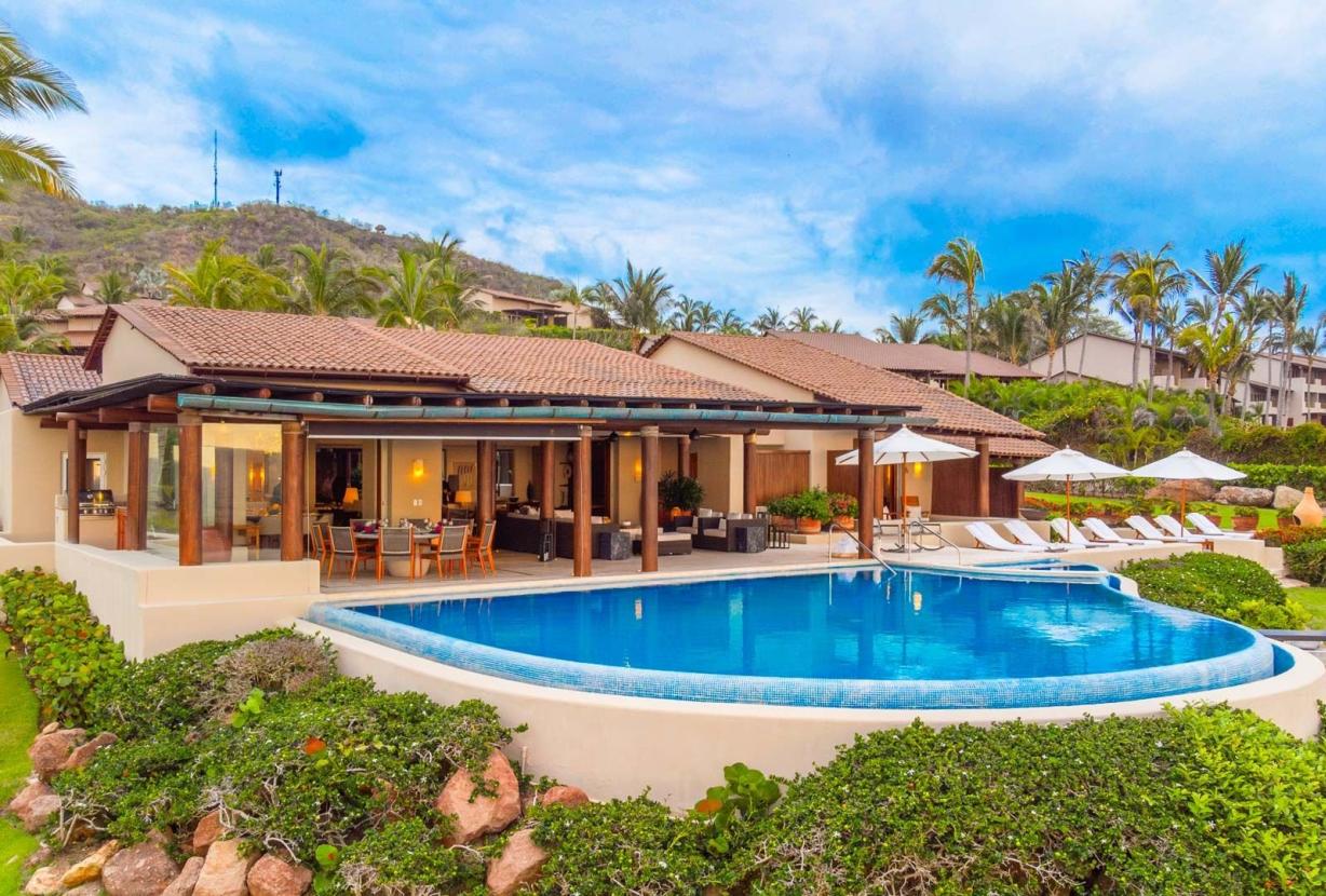 Ptm037 – Villa frente al mar con vistas panorámicas en Punta Mita