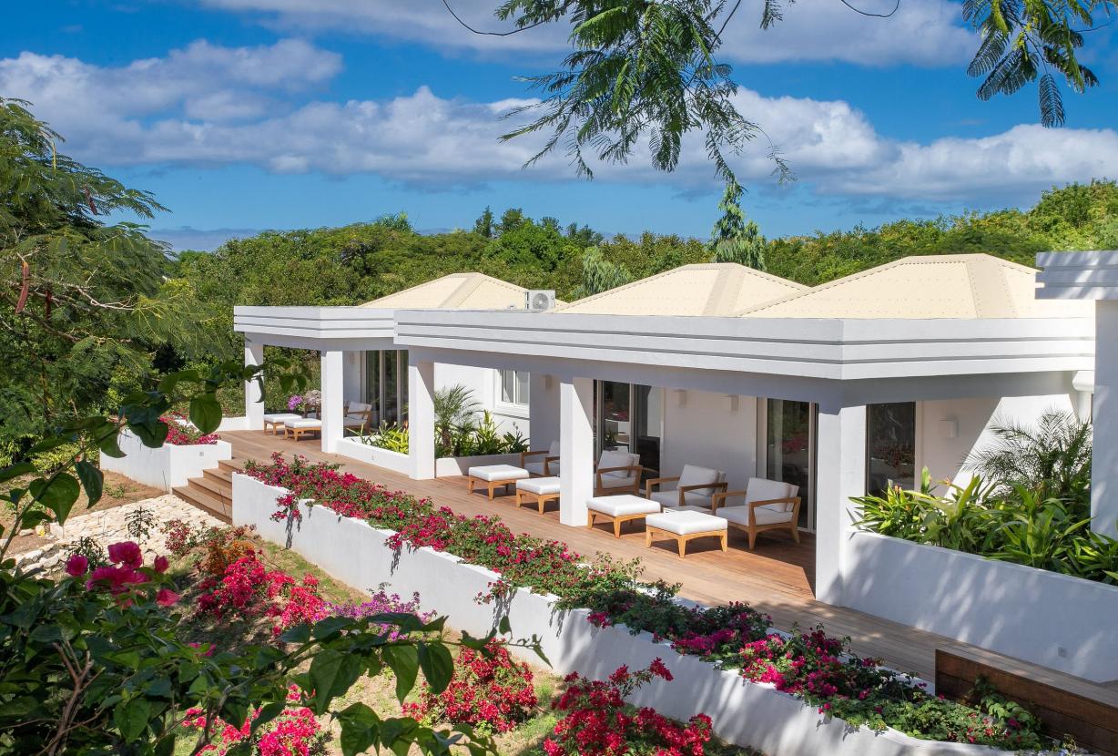 Sxm017 – Villa avec vue sur la mer avec piscine à Terres Basses