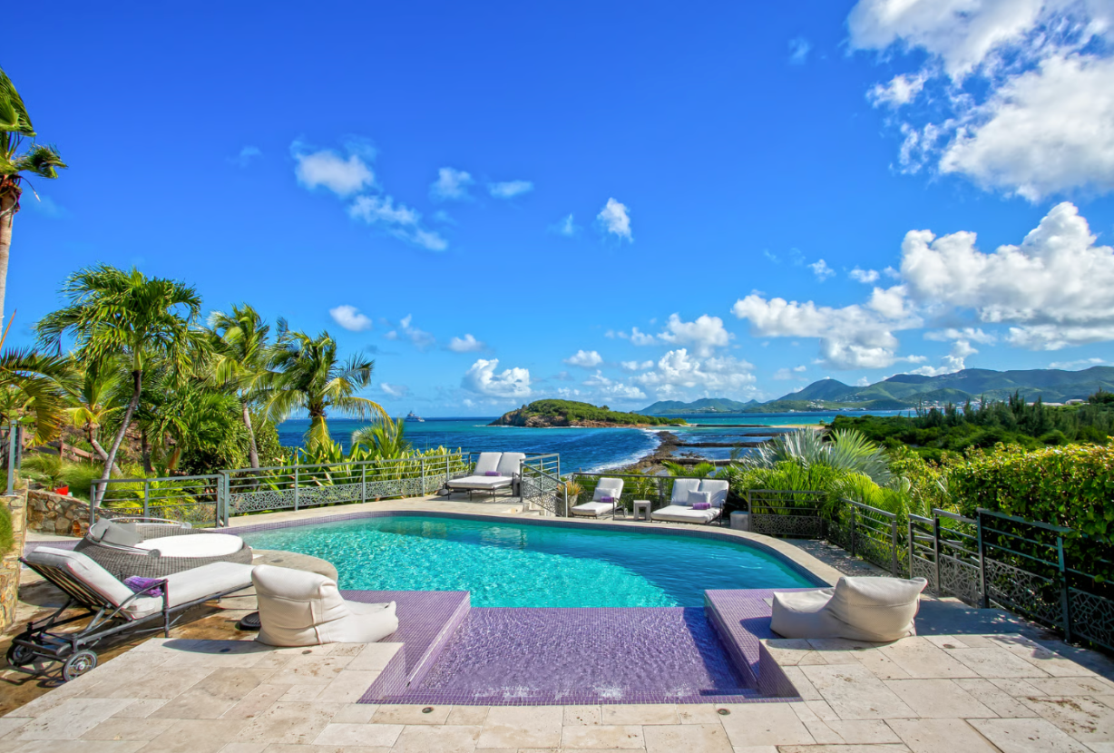 Sxm018 – Ocean-view villa on the cliffs of Terres Basses