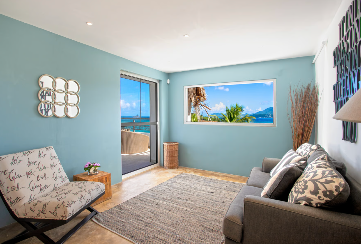 Sxm018 – Ocean-view villa on the cliffs of Terres Basses