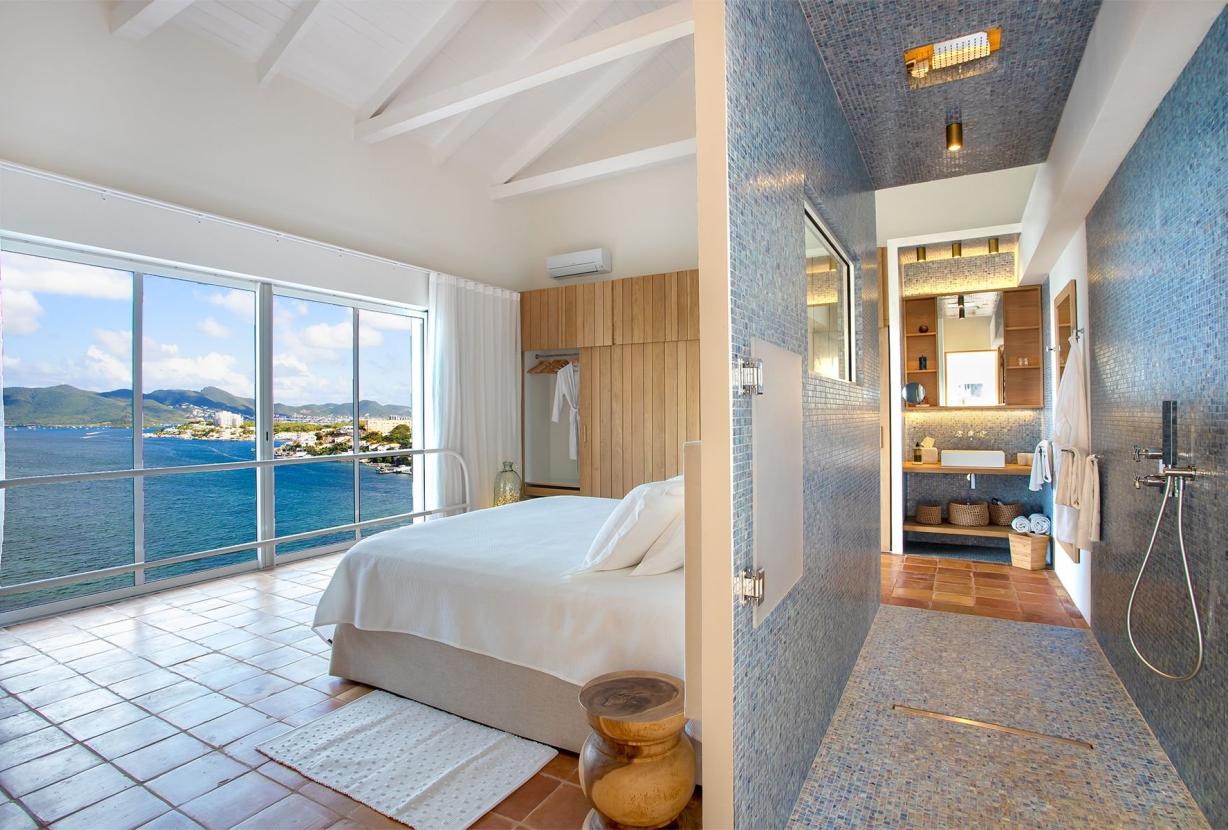 Sxm025 – Architectural home with lagoon views in Terres Basses