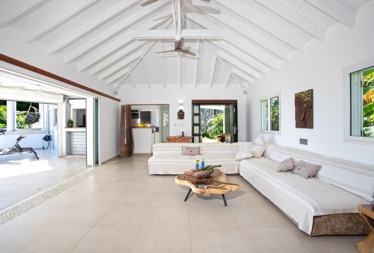 Sxm030 – Villa avec vue sur la mer et piscine à Mont Vernon