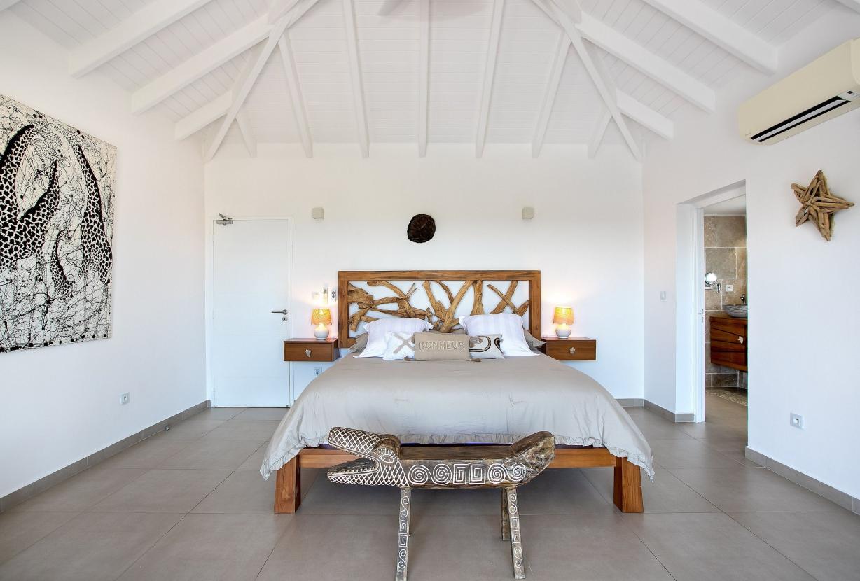Sxm030 – Villa avec vue sur la mer et piscine à Mont Vernon