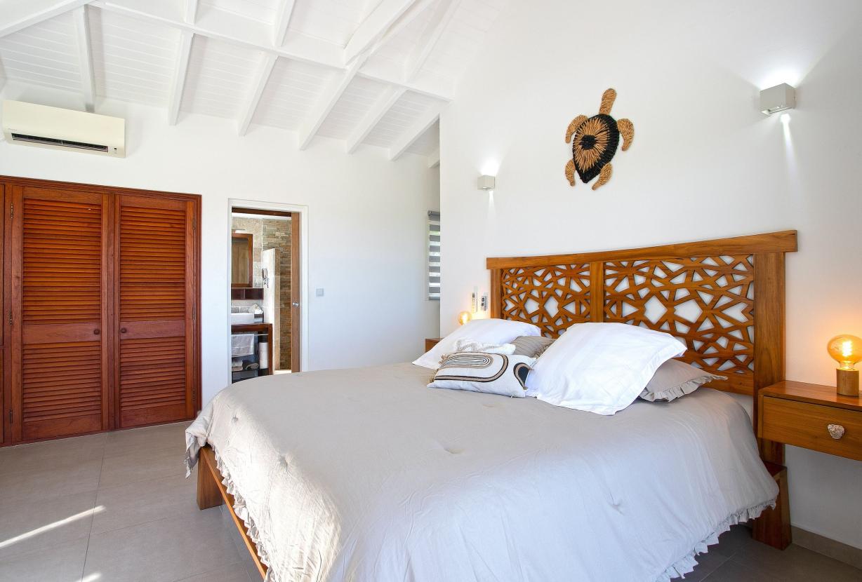 Sxm030 – Villa avec vue sur la mer et piscine à Mont Vernon