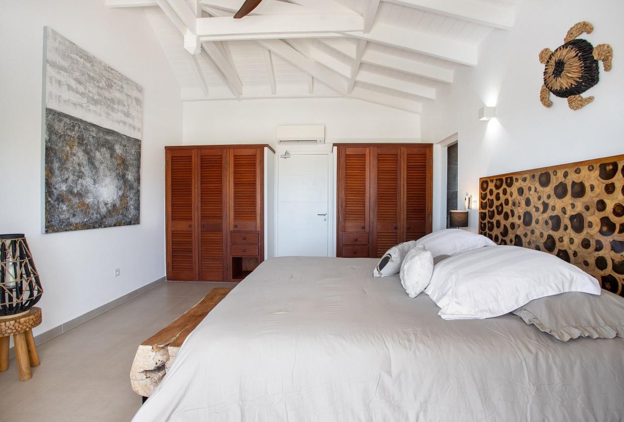 Sxm030 – Villa avec vue sur la mer et piscine à Mont Vernon