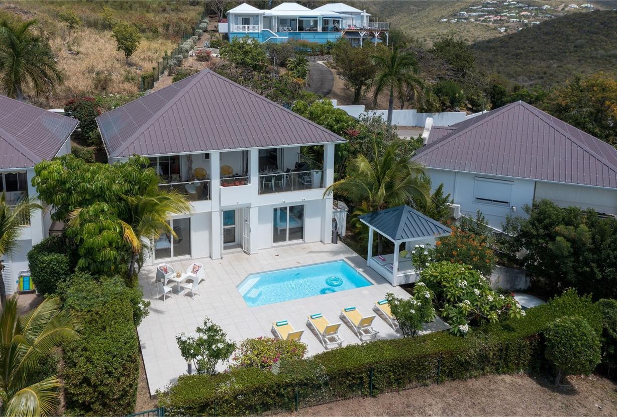 Sxm031 – Oceanview home near Happy Bay