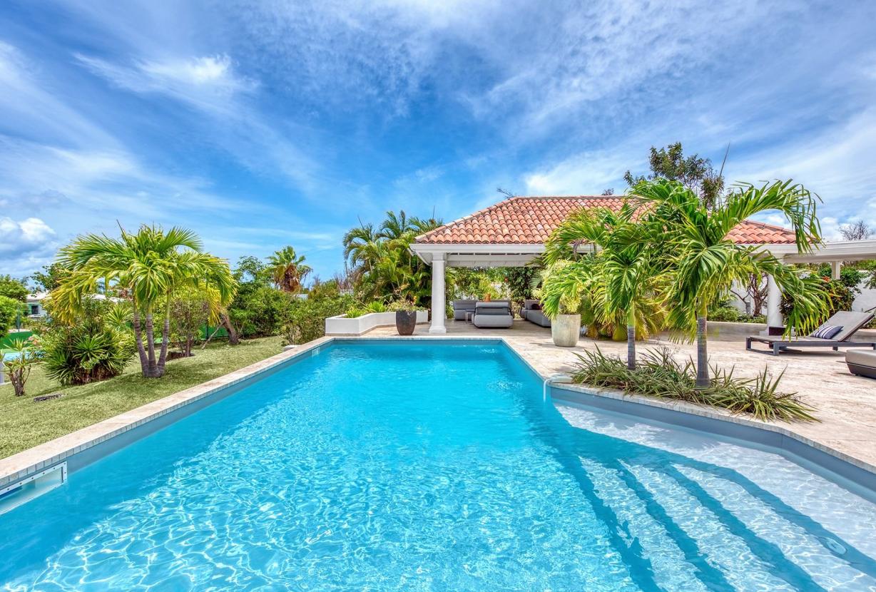 Sxm039 – Villa charmosa com jardim em Terres Basses