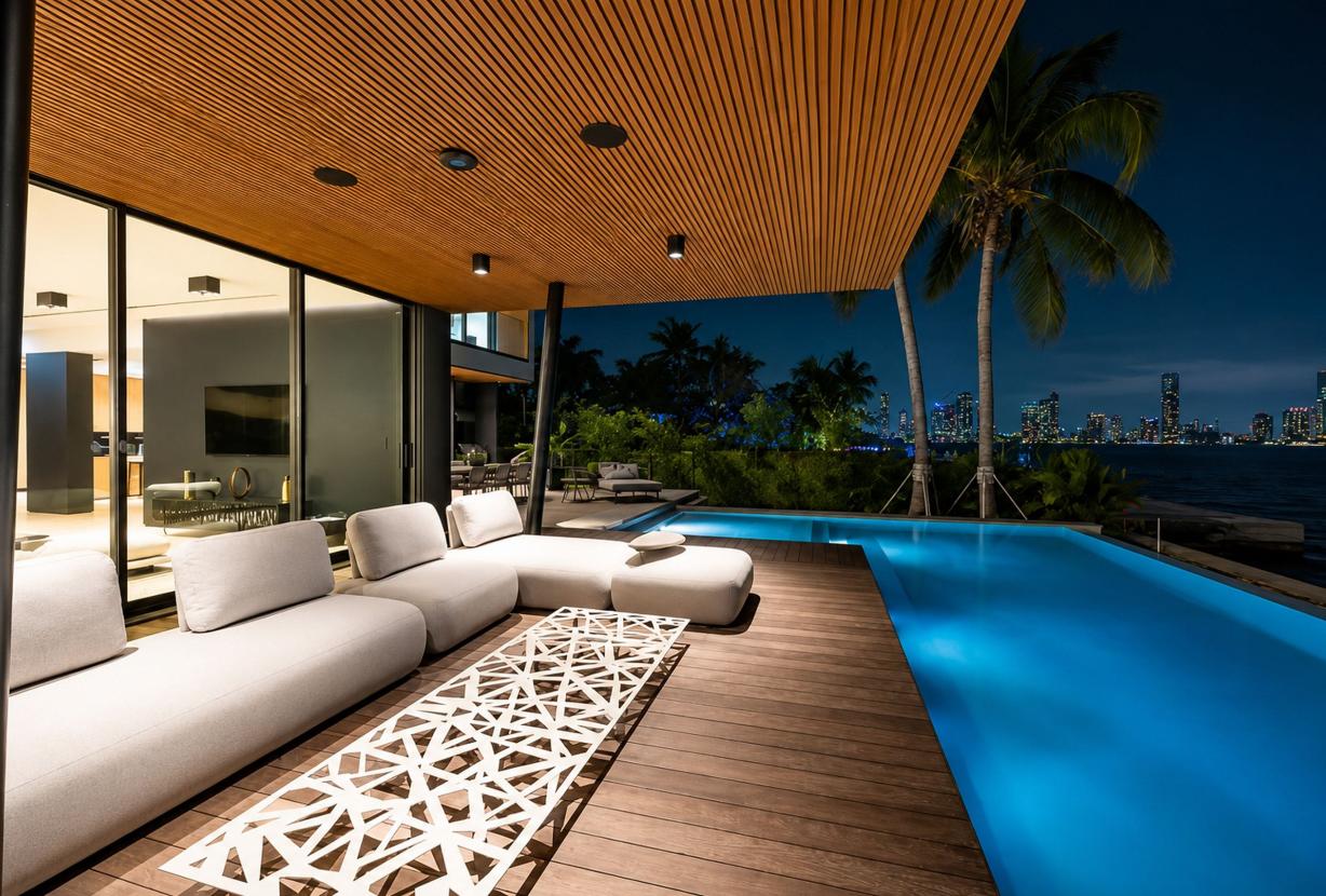 Mia017 - Modern bayfront estate in Miami Beach