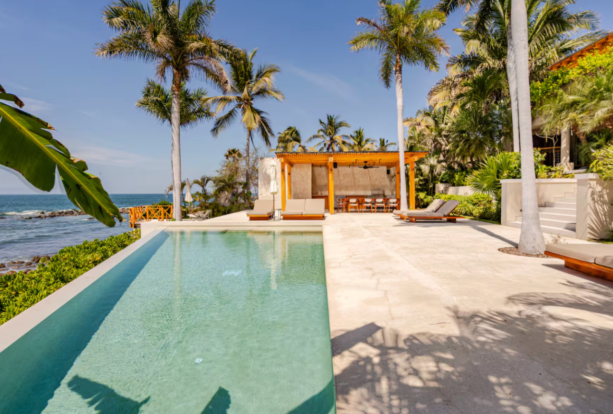 Ptm043 - Modern Rustic Oceanfront Villa in Punta Mita