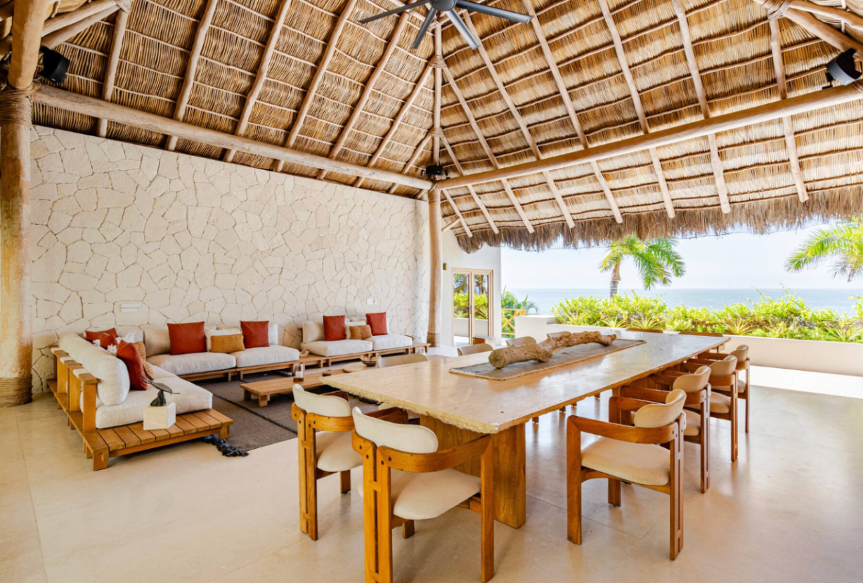 Ptm043 - Modern Rustic Oceanfront Villa in Punta Mita
