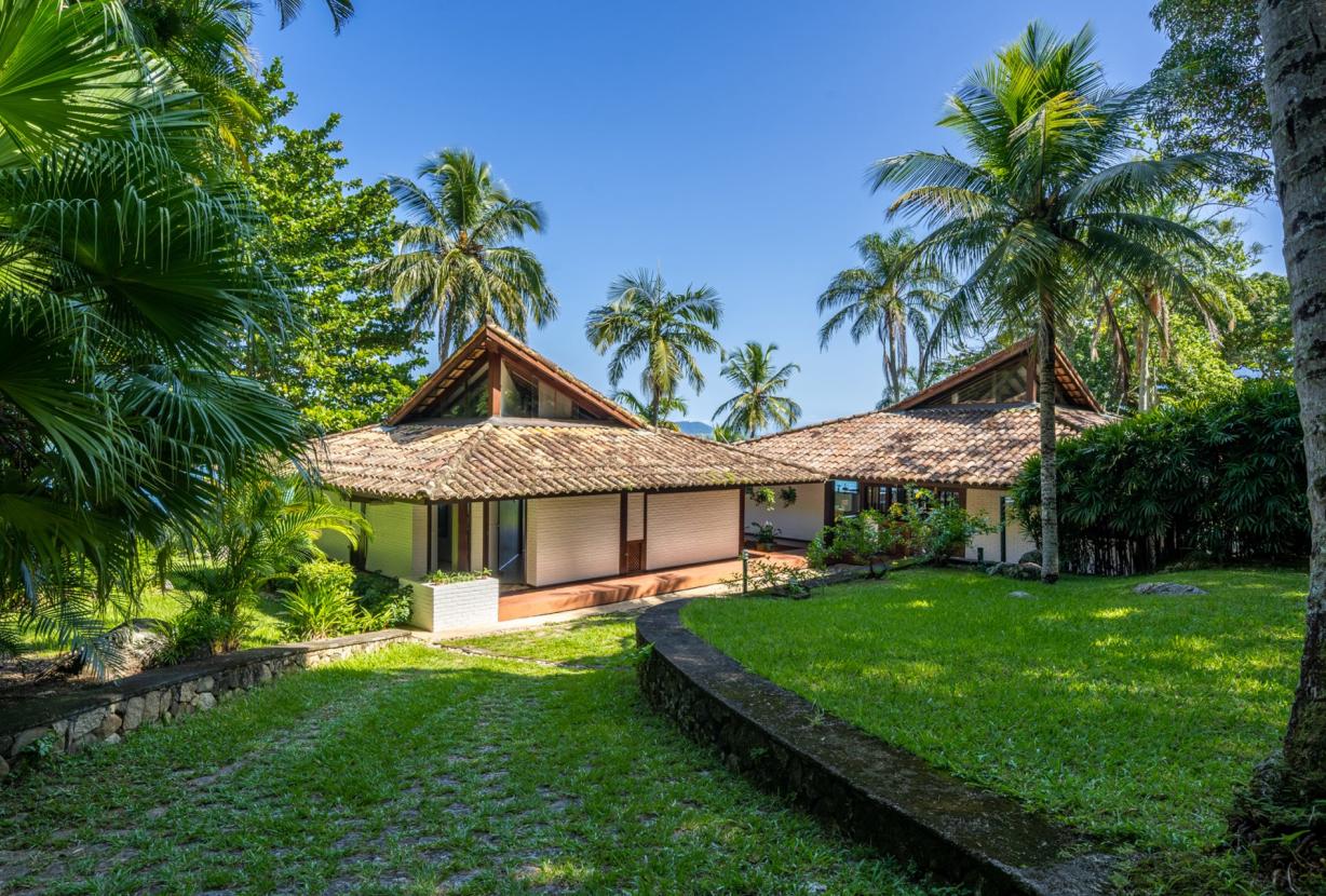 Sao601 - Villa face à la mer en pleine nature à Ilhabela