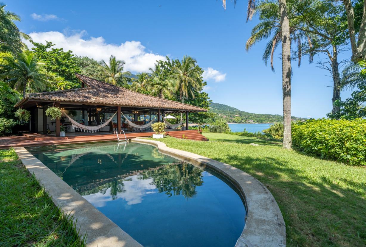 Sao601 - Casa frente al mar en medio de la naturaleza en Ilhabela