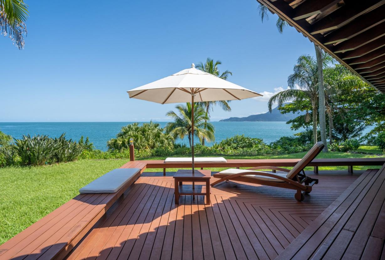 Sao601 - Casa frente al mar en medio de la naturaleza en Ilhabela