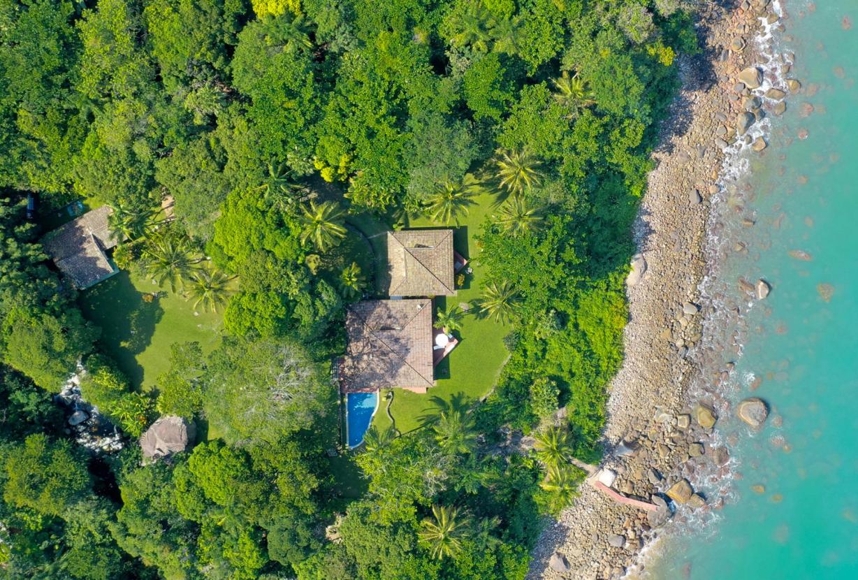 Sao601 - Villa face à la mer en pleine nature à Ilhabela