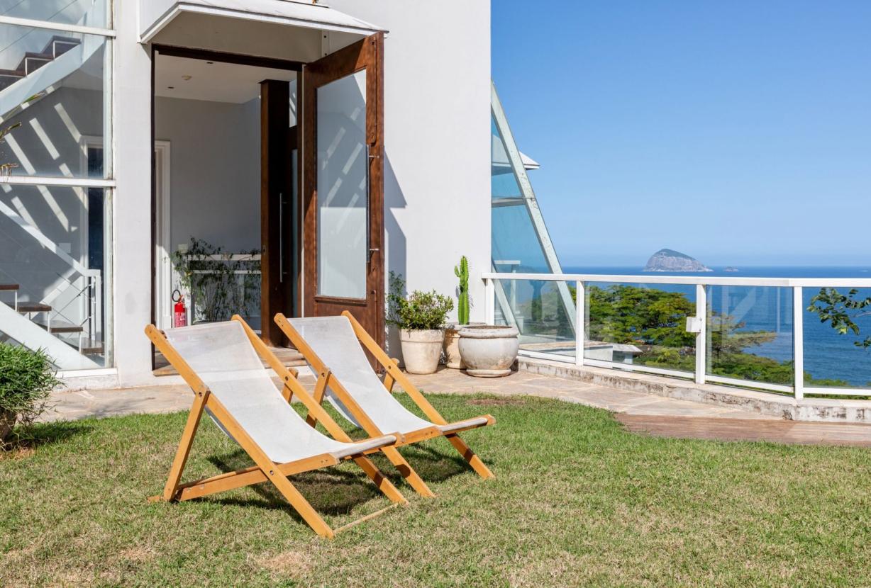 Rio106 - Mansão com vista incrível para o mar em São Conrado