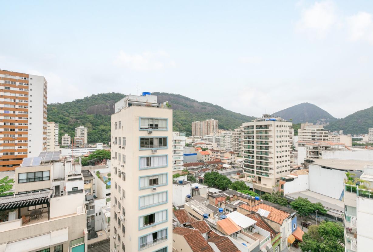 Rio362 - Apartamento em excelente condomínio de Botafogo