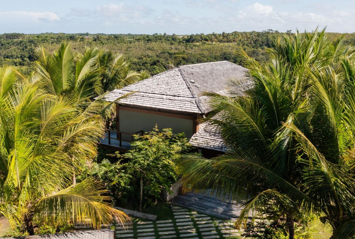 Bah080 - Linda casa com vista para o mar em Trancoso