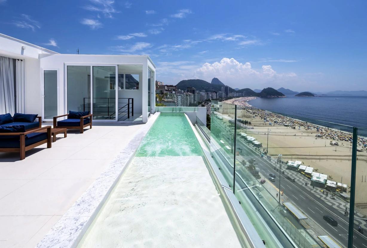 Rio064 - Luxuosa cobertura em Copacabana