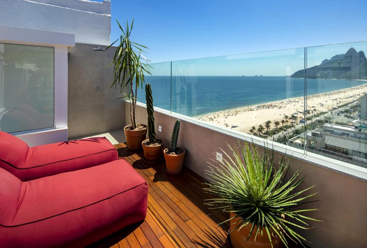Rio030 - Magnifique penthouse en duplex à Ipanema