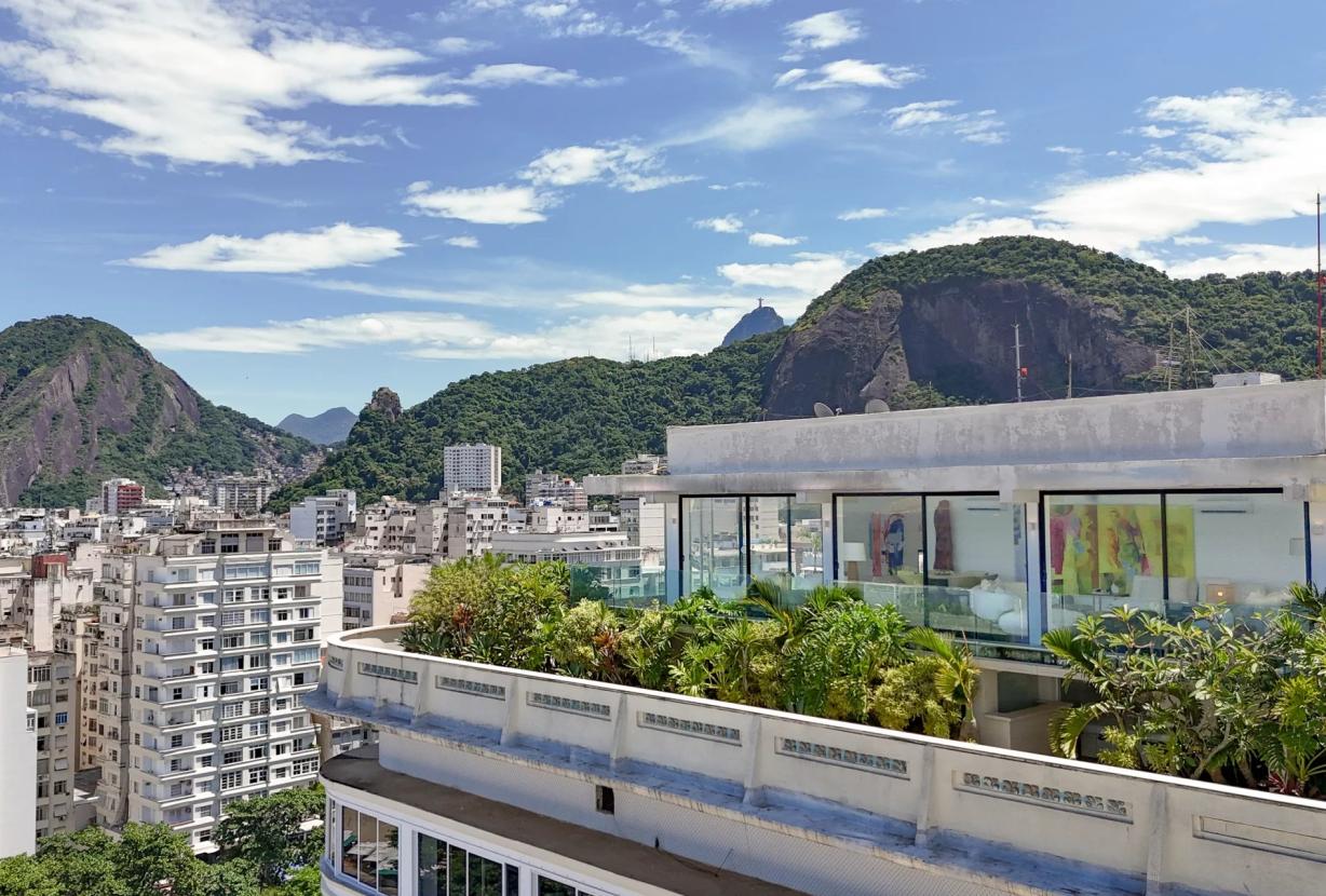 Rio001 - Cobertura en primera línea de playa con piscina privada en Copacabana