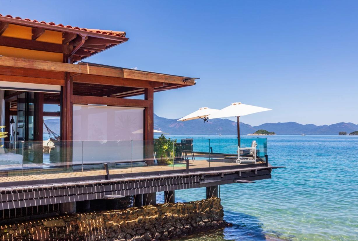 Ang064 - Maison de luxe en bord de mer à Angra dos Reis