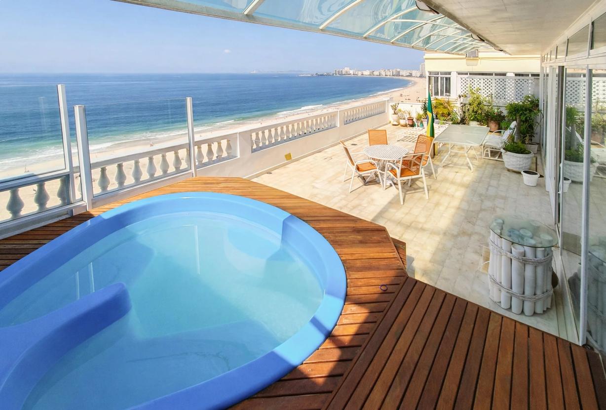 Rio480 - Beachfront penthouse in Copacabana