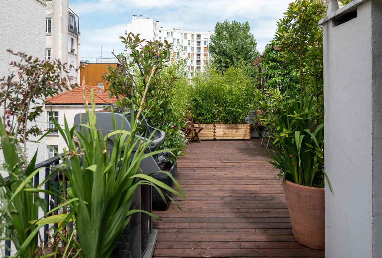 Par036 - Maison de ville avec terrasses en plein cœur du 17e arrondissement