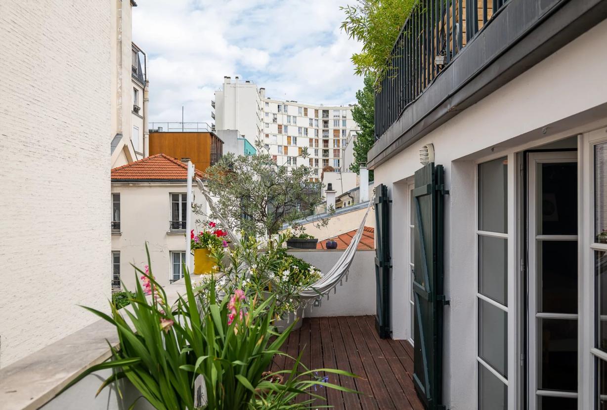 Par036 - Maison de ville avec terrasses en plein cœur du 17e arrondissement