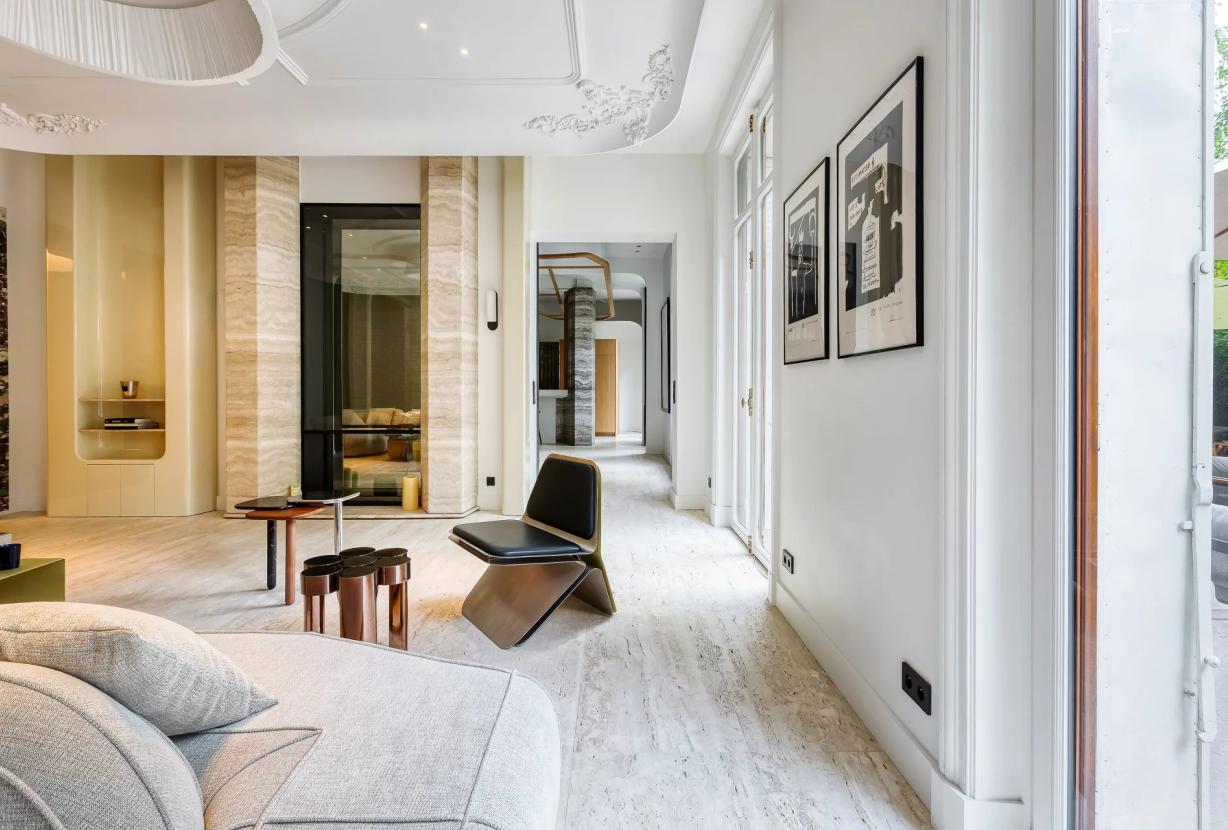 Par051 - Garden Apartment on Avenue Foch