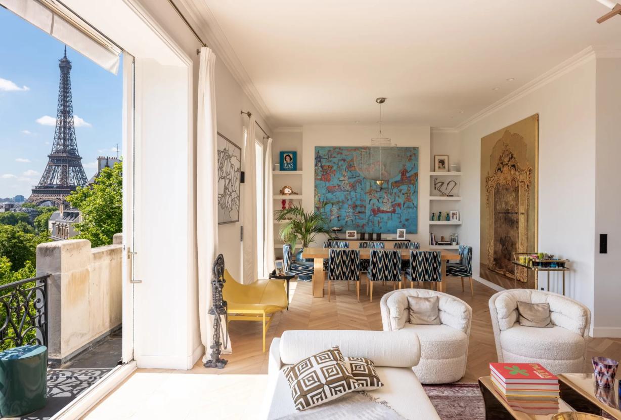 Par066 - Exceptional Paris Apartment with Panoramic Views