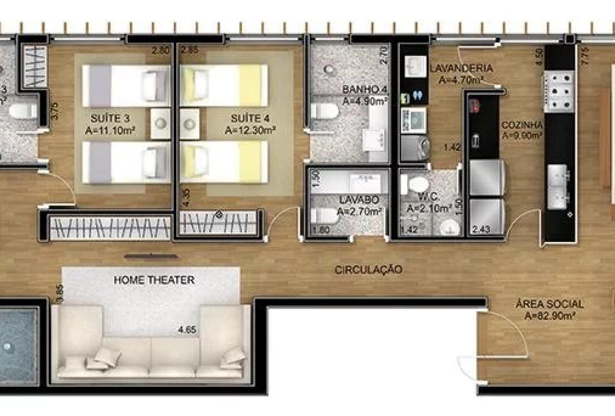 Ang102 – Departamento junto al Hotel Fasano, Angra dos Reis