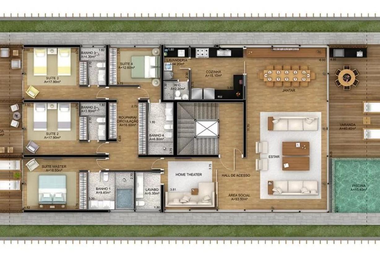 Ang103 - Penthouse junto al Hotel Fasano, Angra dos Reis