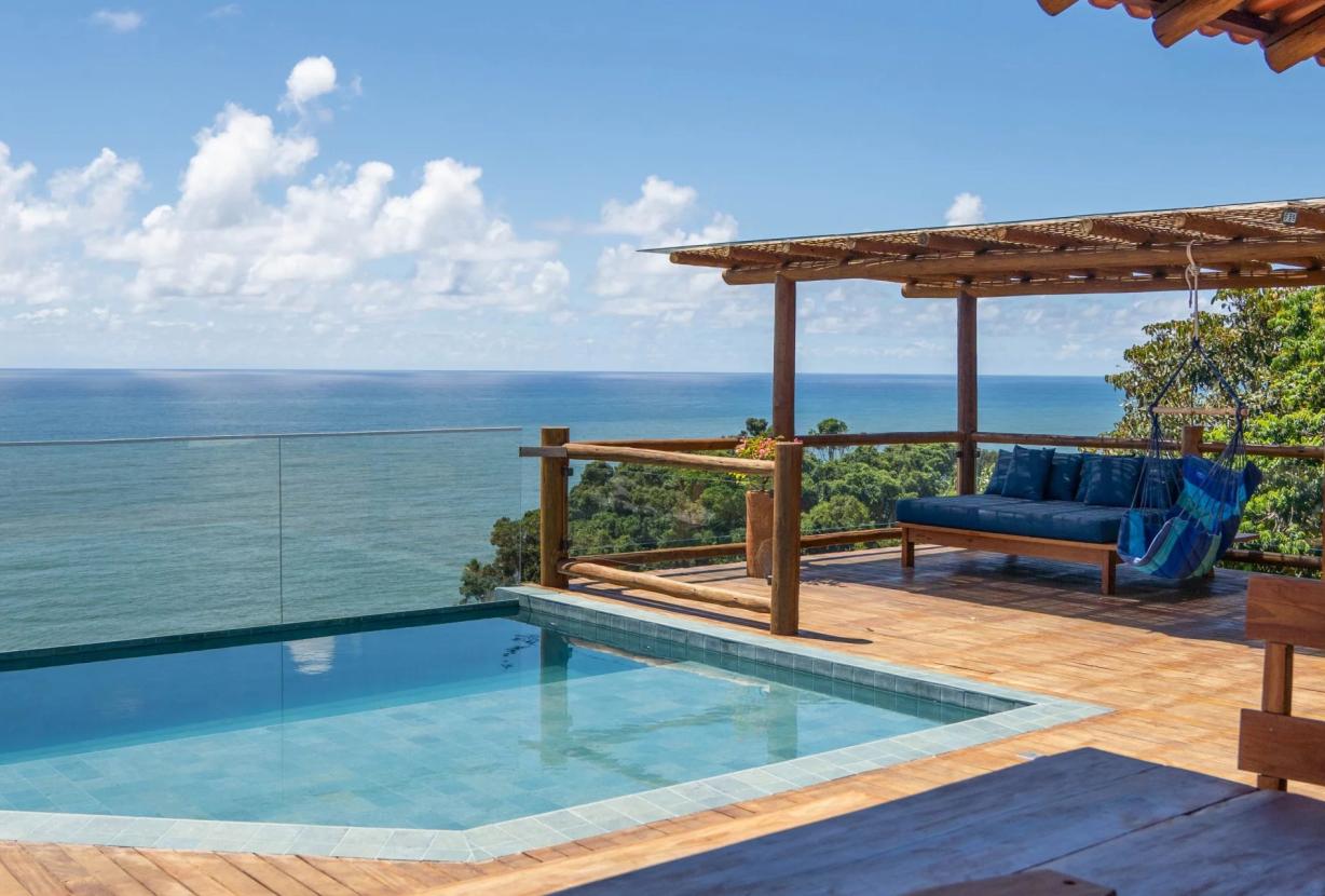 Bah151 - Villa de 5 suites con vista al mar en Itacaré