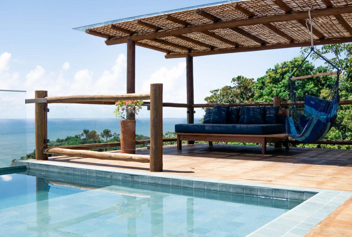 Bah151 - Villa de 5 suites con vista al mar en Itacaré