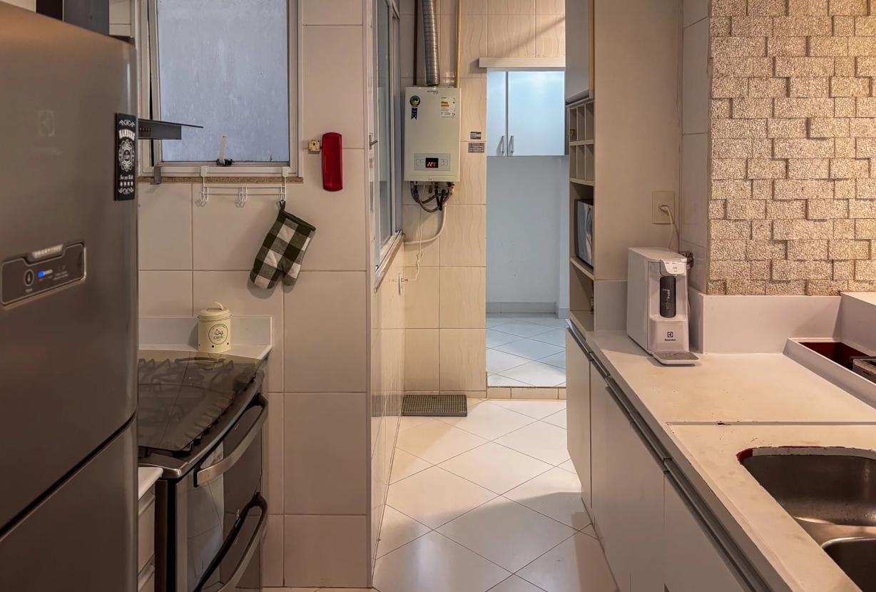 Rio554 - Apartamento para aluguel no Leme