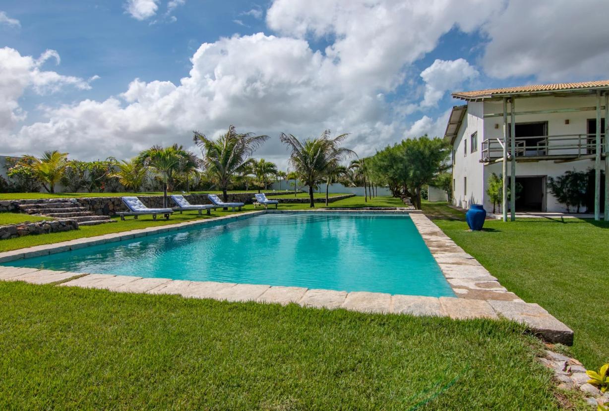 Cea018 - Encantadora casa con piscina en Taiba