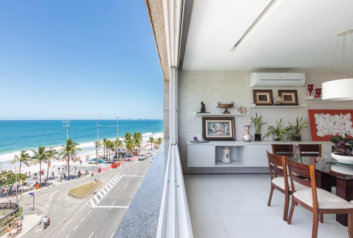Rio363 - Oceanfront Apartment in Ipanema with 3 Suites