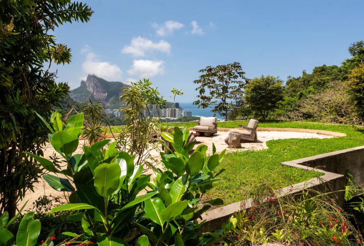Rio095 - Espectacular villa en lo alto de São Conrado