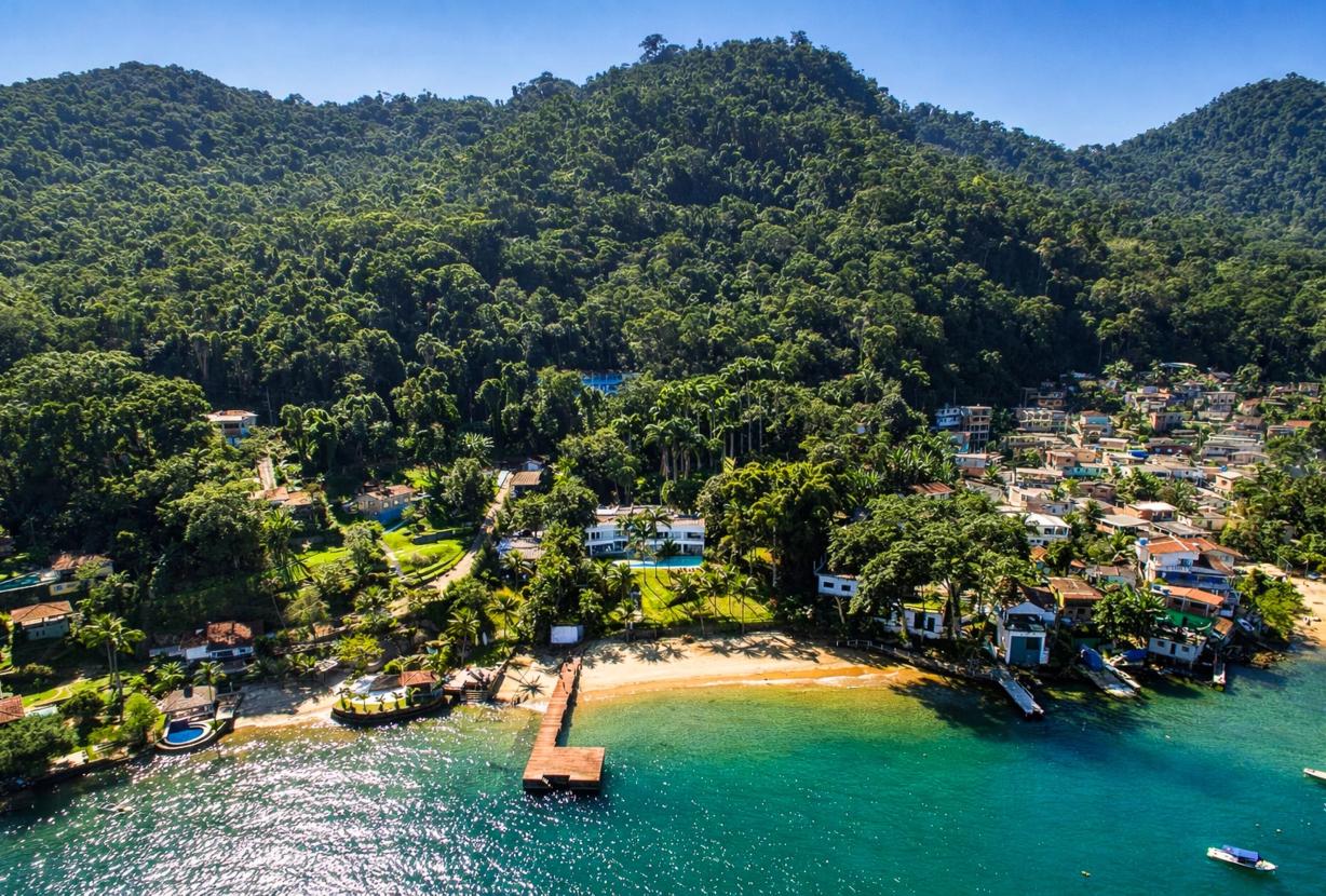 Ang019 - Superbe maison de plage en bord de mer à Angra dos Reis