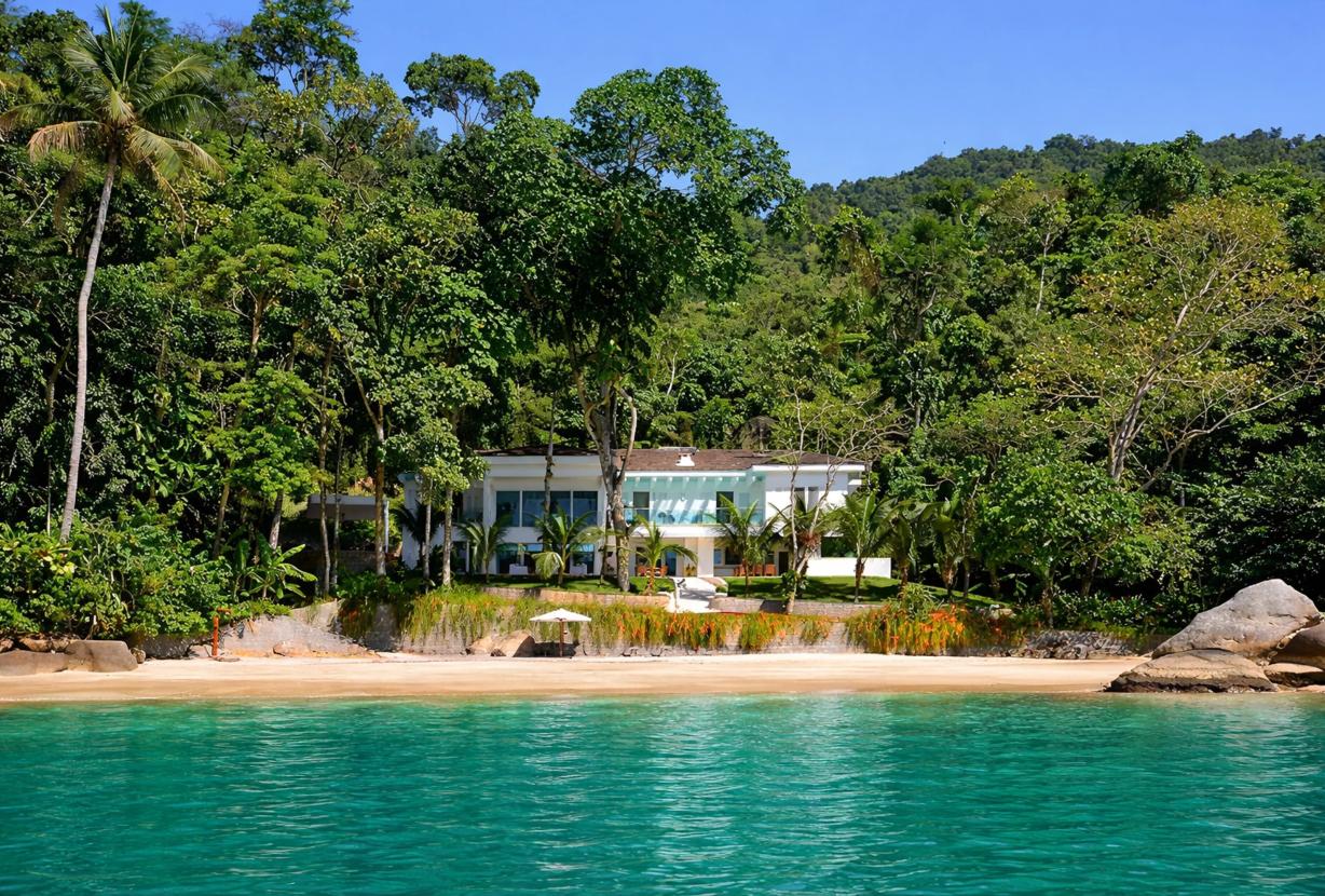 Ang046 - Villa junto al mar en Angra dos Reis
