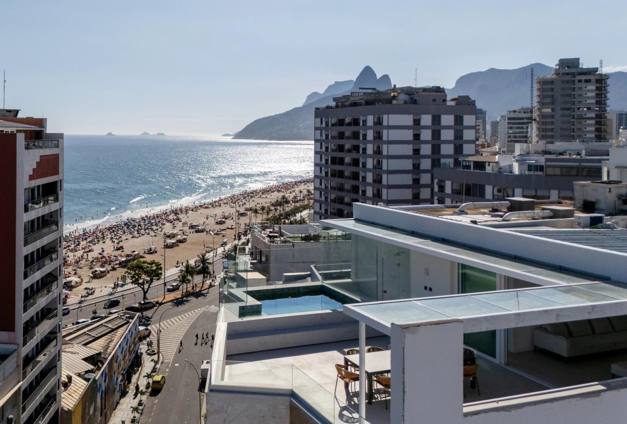 Rio042 - Penthouse duplex à vendre à Ipanema