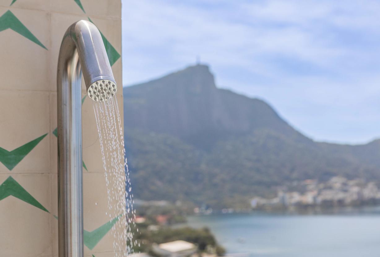 Rio008 - Penthouse dúplex en Leblon – Vista panorámica y piscina privada
