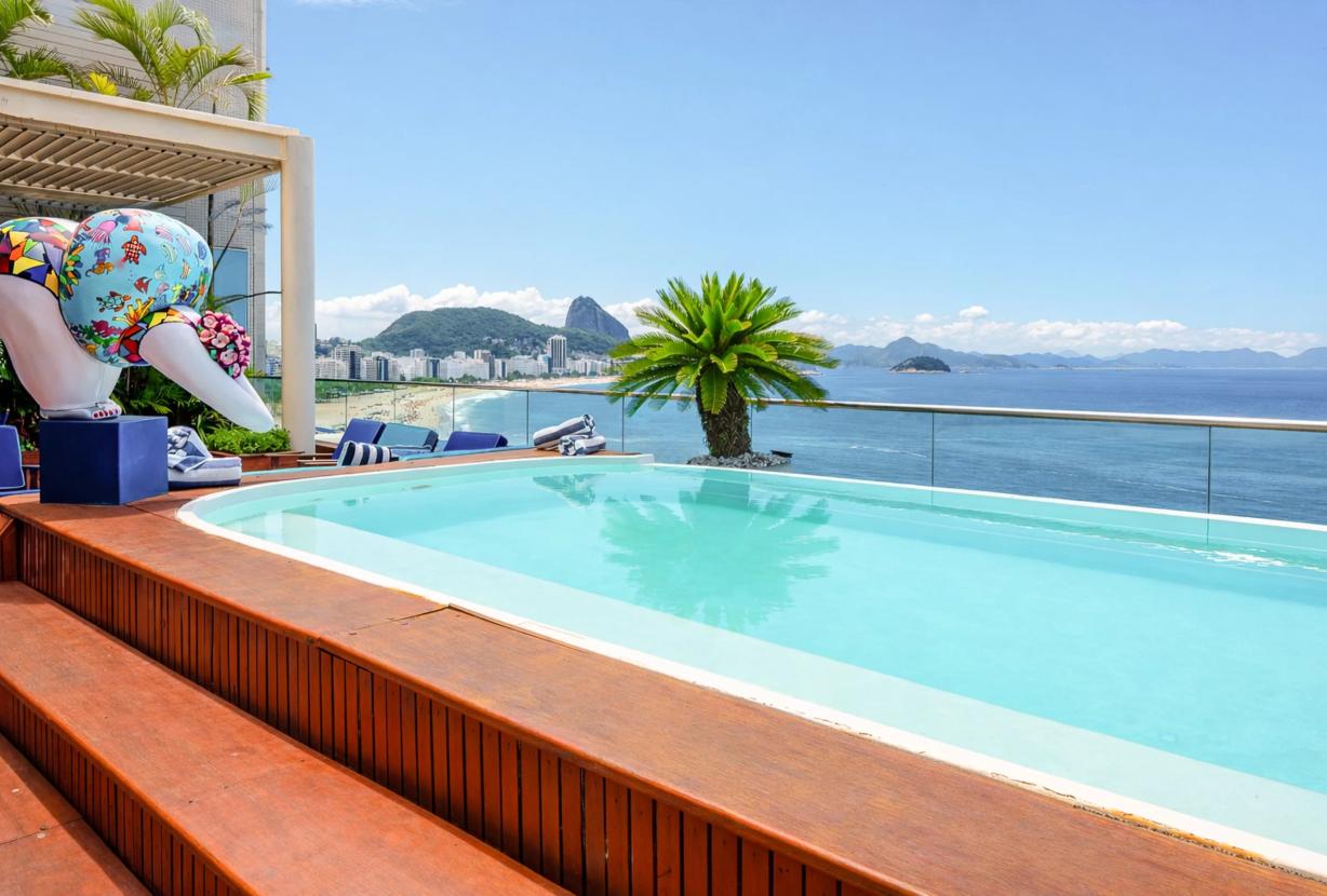 Rio114 - Luxury penthouse on the Copacabana beachfront