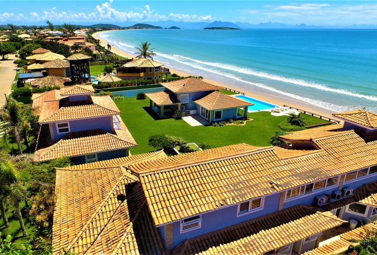 Buz043 - Villa de luxe avec piscine en front de mer à Búzios