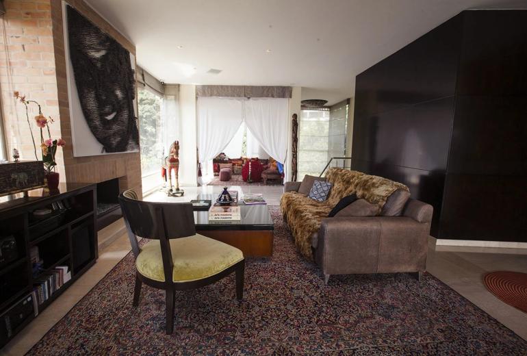 Bog221 - Lindo apartamento mobiliado com grande terraço
