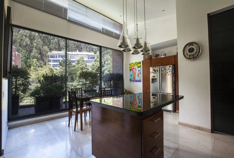 Bog221 - Lindo apartamento mobiliado com grande terraço