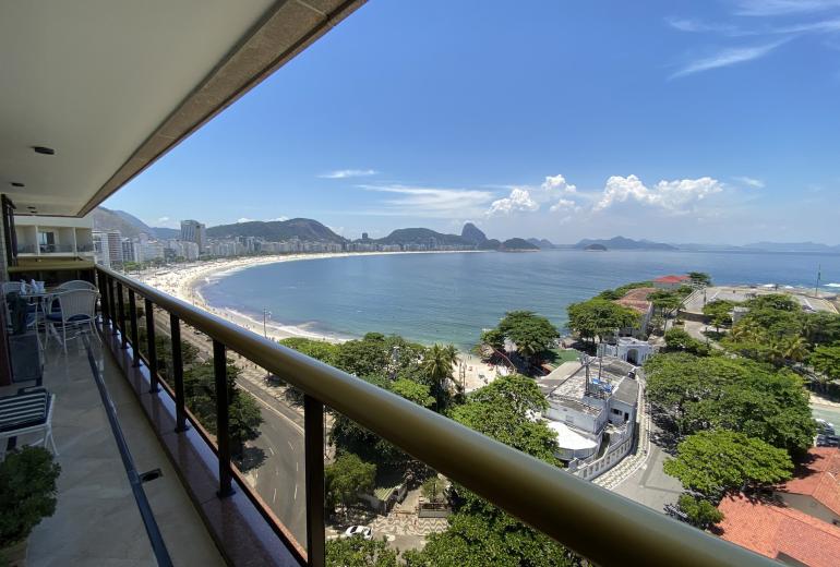 Rio156 - Apartamento com vista em Copacabana