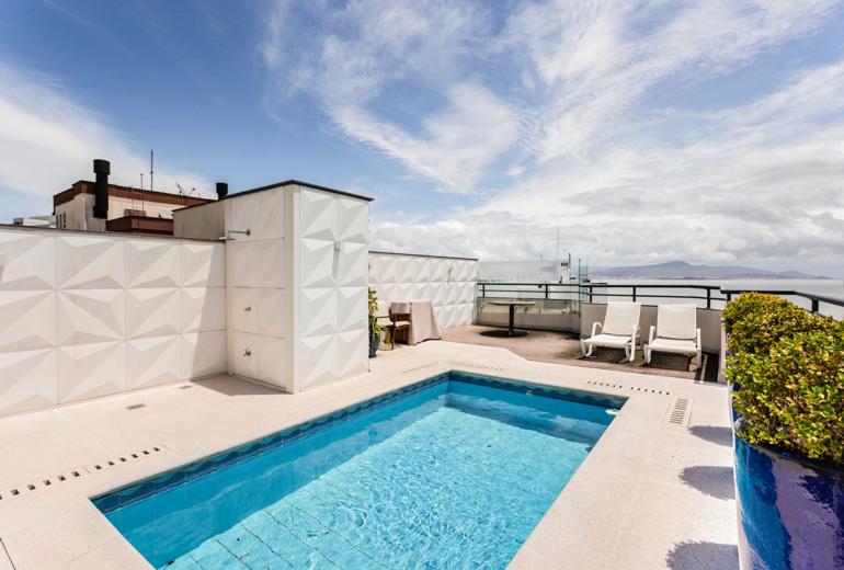 Flo512 - Encantador penthouse con 3 suites en Florianópolis
