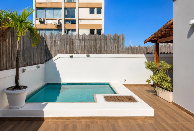 Rio372 - Encantador penthouse de 3 cuartos en Ipanema