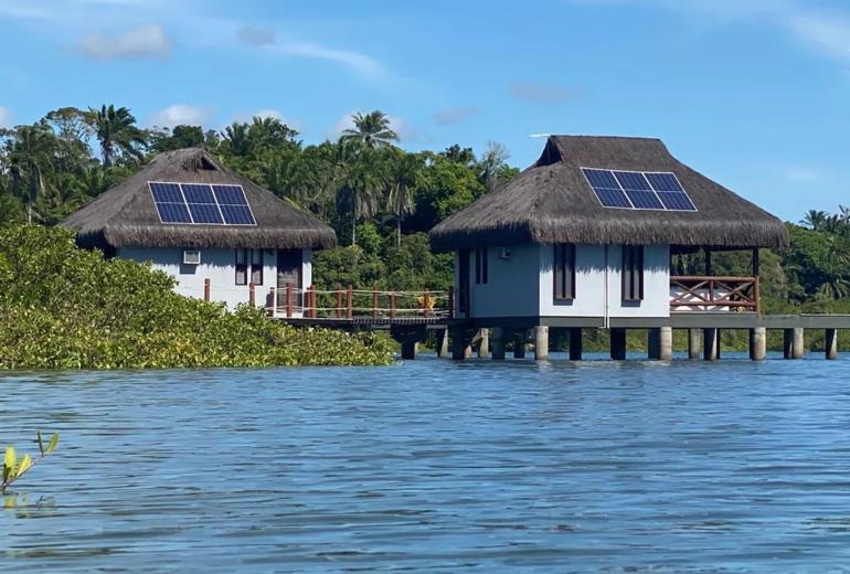 Bah400 - Hermosa isla con casa y bungalows en Bahía